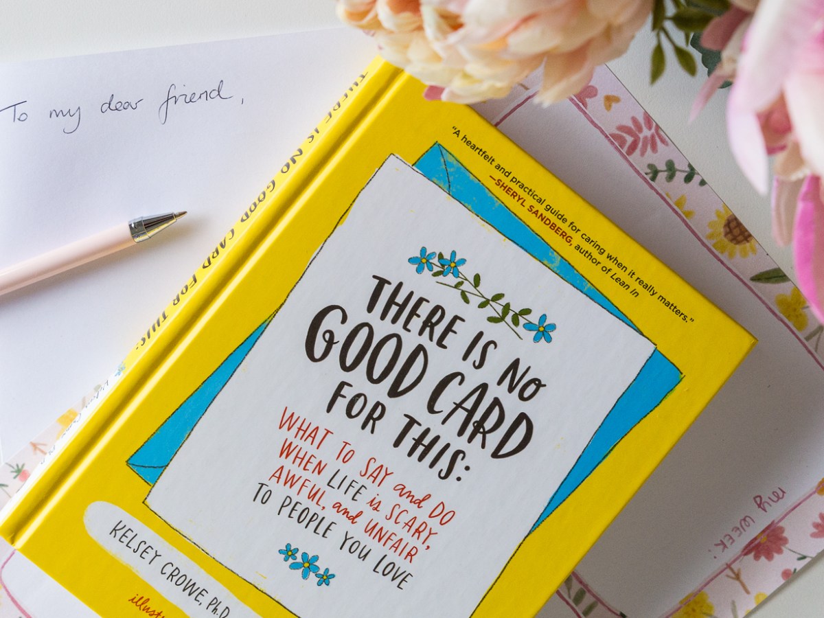 Book Therapy – There Is No Good Card For This
